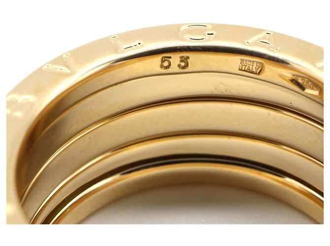 Bulgari Anello Bvlgari B-zero1 in oro giallo 18K D'oro - vista 5