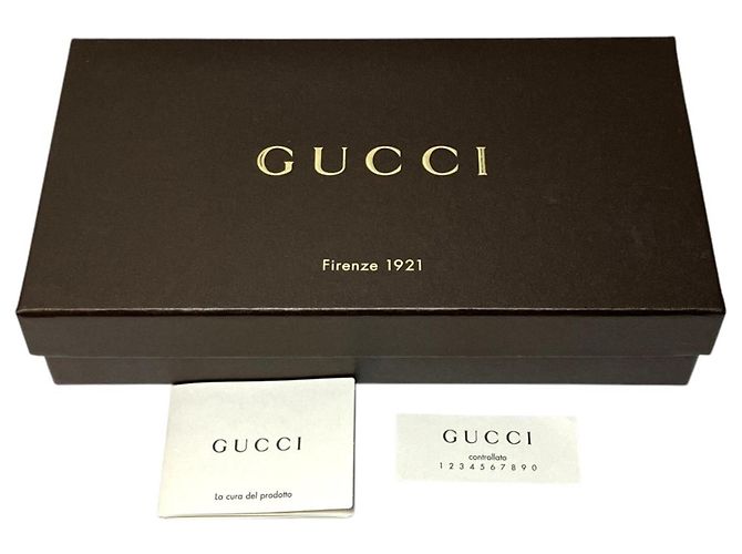 Gucci Long Wallet Microguccissima Leder Braun - Ansicht 5