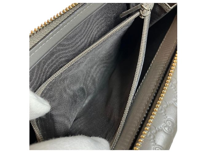 Gucci Long Wallet Microguccissima Leder Braun - Ansicht 6