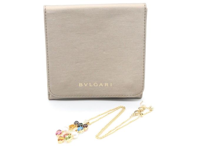 Collana Bvlgari Bulgari Allegra con diamanti multicolore Giallo - vista 6