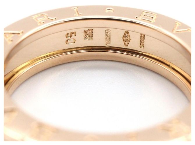 Bulgari Anello Bvlgari B-zero1 in oro rosa D'oro - vista 4