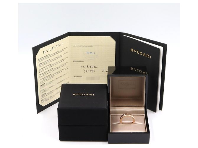 Bulgari Anello Bvlgari B-zero1 in oro rosa 18K D'oro - vista 6