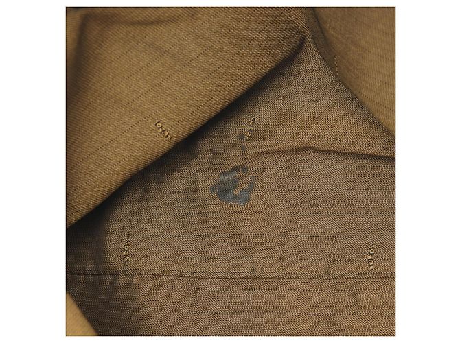 Borsa Fendi Zucca marrone e nera in pelle e tela Nero - vista 5