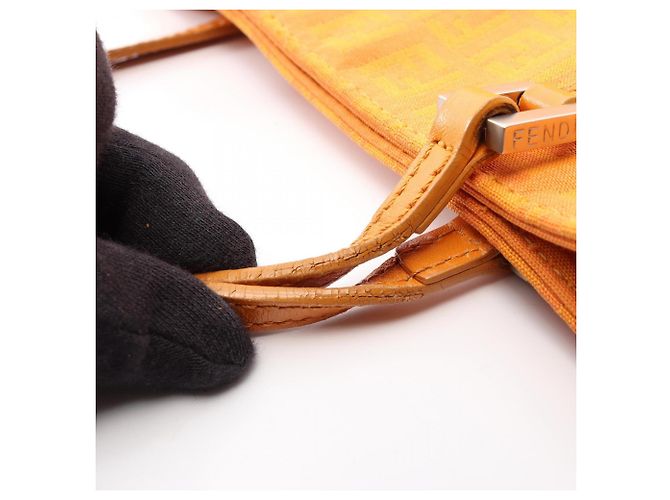 Fendi Zucchino Tote Bag Orange - Ansicht 11