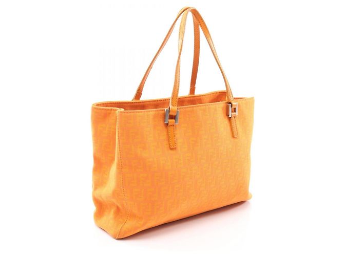 Fendi Zucchino Tote Bag Orange - Ansicht 2