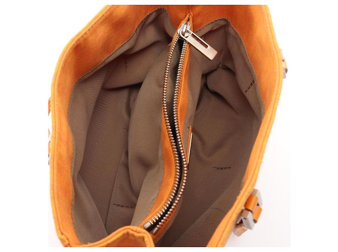 Fendi Zucchino Tote Bag Orange - Ansicht 3