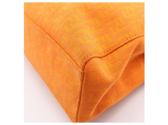 Fendi Zucchino Tote Bag Orange - Ansicht 5