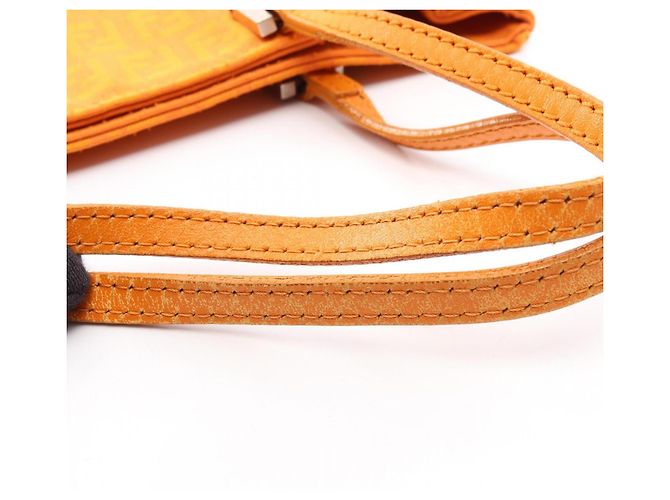 Fendi Zucchino Tote Bag Orange - Ansicht 9