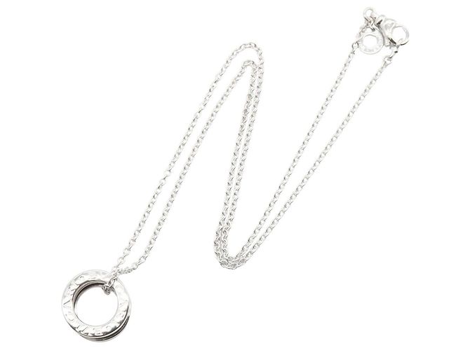 Bulgari Collana Bvlgari B.zero1 in oro bianco 18K Argento - vista 2
