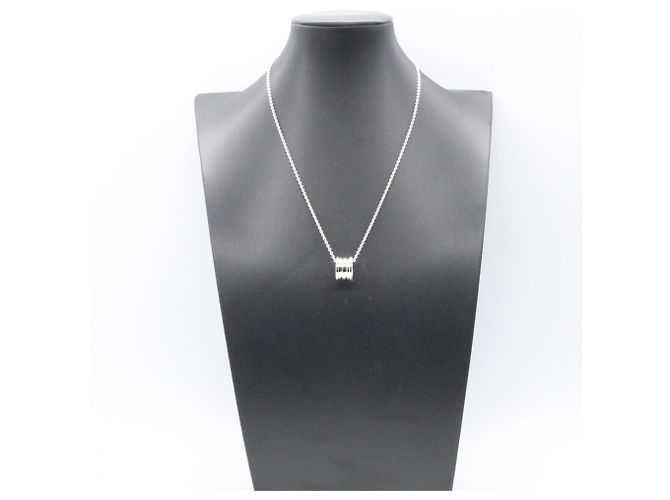 Bulgari Collana Bvlgari B.zero1 in oro bianco 18K Argento - vista 5