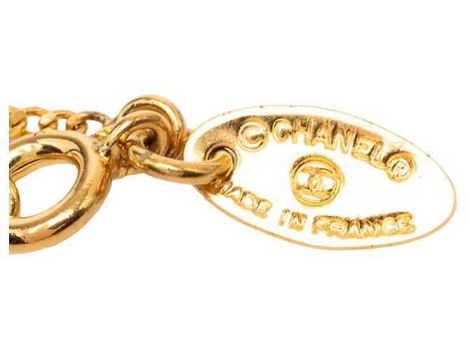 Collana Chanel Vintage Coco Mark D'oro - vista 4