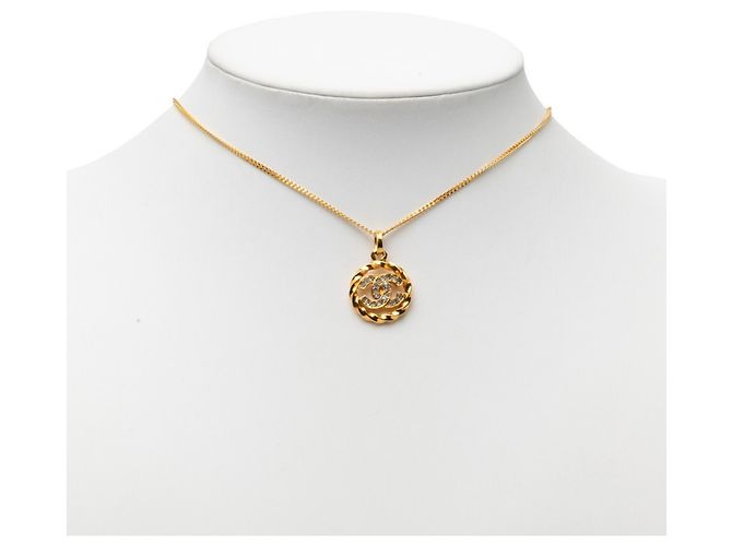 Collana Chanel Vintage Coco Mark D'oro - vista 6