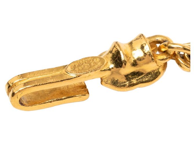 Collana a catena Chanel Vintage Coco Mark D'oro - vista 5