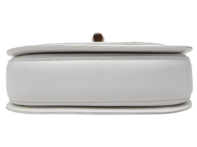 Borsa Gucci Bamboo 1947 Bianco - vista 3