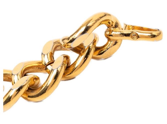 Cintura a catena Chanel Vintage placcata oro D'oro - vista 3