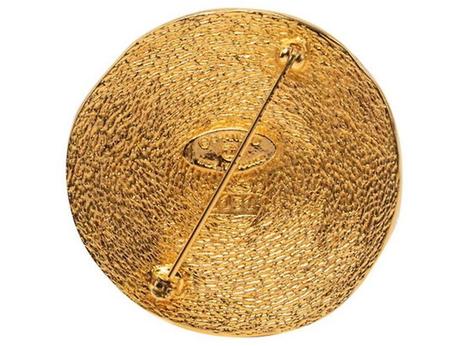 Spilla Chanel 31 RUE CAMBON Cambon Vintage D'oro - vista 2