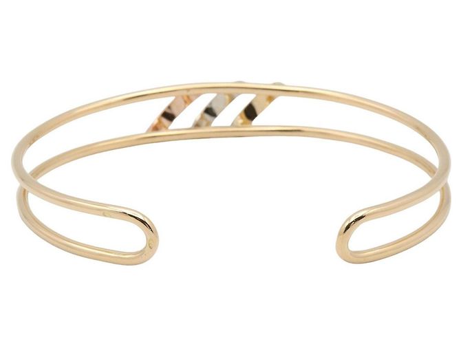 Bracciale rigido Trinity Cartier Argento D'oro - vista 2