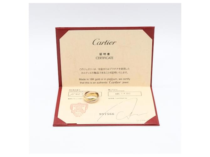 Trinity Classic Ring Cartier Silber Golden - Ansicht 6