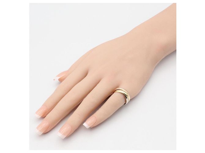 Anello Trinity di Cartier in Oro 18K Argento D'oro - vista 6