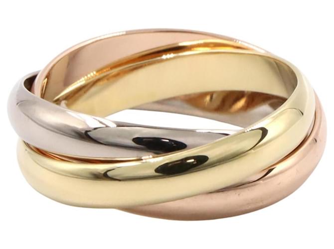 Cartier Trinity Ring Classic Silber Golden - Ansicht 2