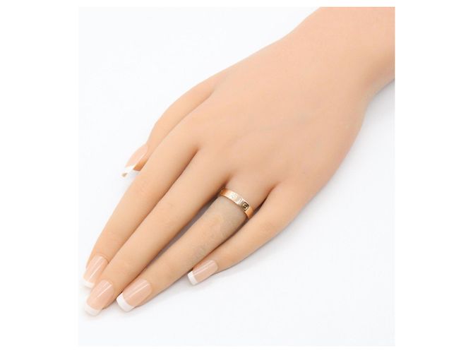 Anello Mini Love di Cartier in oro rosa D'oro - vista 7