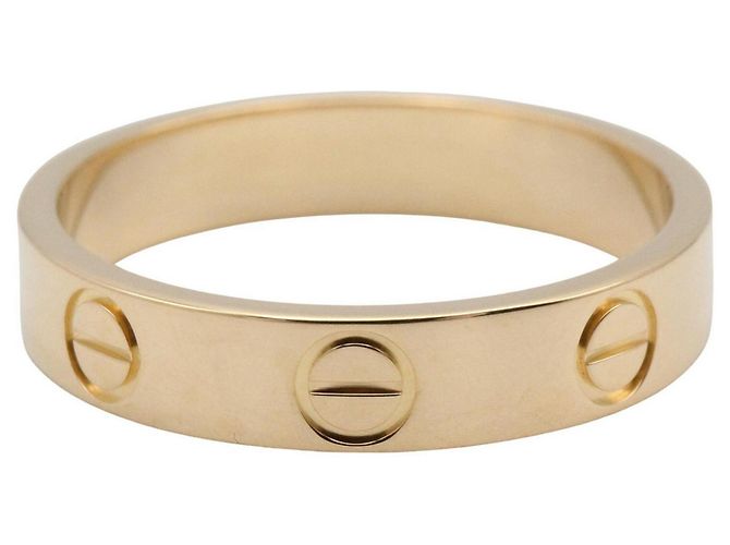 Anello Mini Love di Cartier in oro giallo 18K D'oro - vista 2