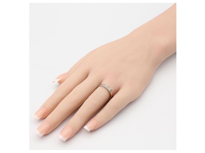 Cartier Mini Love Ring aus 18K Weißgold Silber - Ansicht 7