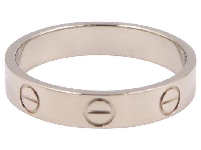 Anillo Cartier Mini Love, Oro blanco de 18K Plata - vista 2