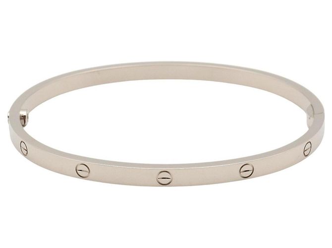Bracciale Cartier Love in oro bianco 18K Argento - vista 2