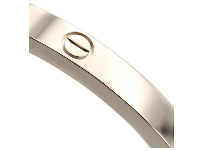 Bracciale Cartier Love in oro bianco 18K Argento - vista 4