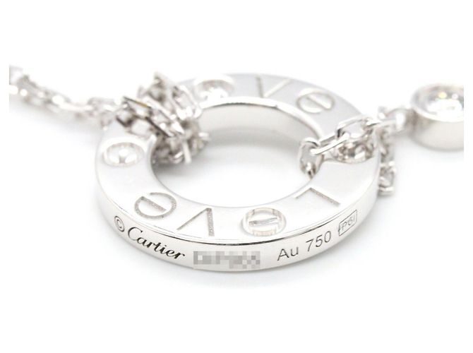Bracciale Cartier Love Circle Argento - vista 5