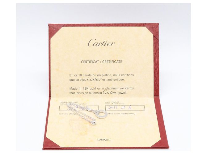 Bracciale Cartier Love Circle Argento - vista 6