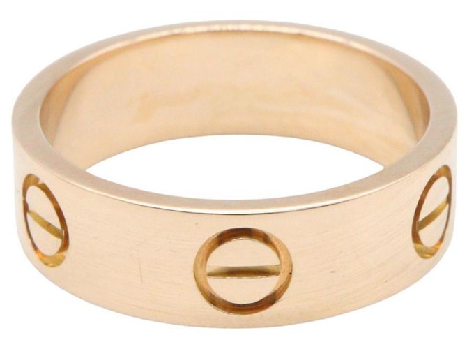 Anello Love in oro rosa 18K Cartier D'oro - vista 2