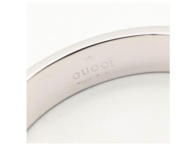 Gucci Icon Ring Slim in 18K Weißgold Silber - Ansicht 4