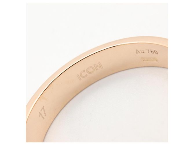 Anello Gucci Icon Slim in oro rosa 18K D'oro - vista 5