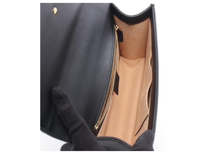 Borsa a tracolla 2 vie Gucci Sylvie Sherry Line GG Pattern Nero Multicolore - vista 3