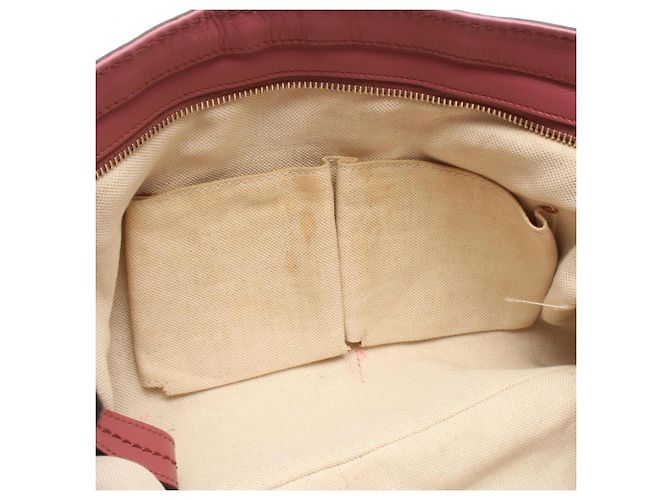 Borsa a Spalla Gucci Sukey Rosa Beige - vista 9