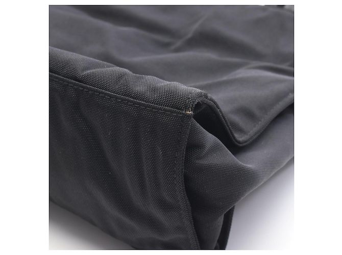 Borsa Tote Gucci in pelle nera e nylon Nero - vista 6