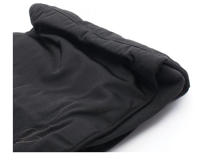 Borsa Tote Gucci in pelle nera e nylon Nero - vista 8