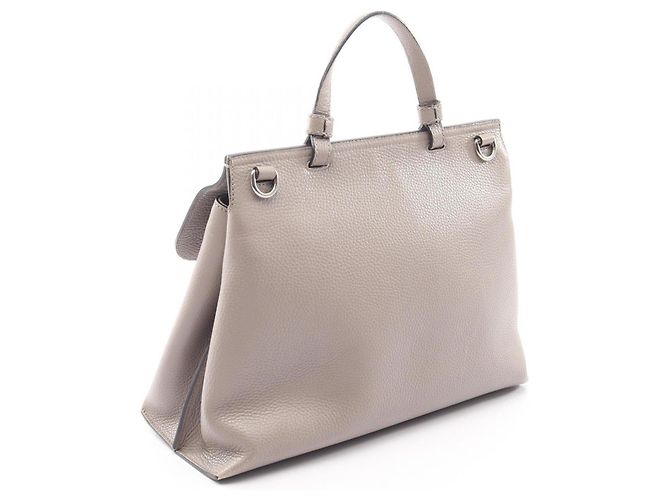 Bolso 2-Way Gucci Bamboo Daily Medium Castaño - vista 2