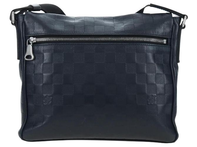 Louis Vuitton District Messenger Damier Infini Leather PM Preto - vista 2