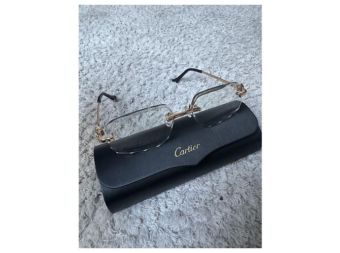 Cartier Brille - Diamond Cut Finish - getönte Gläser - Ansicht 3