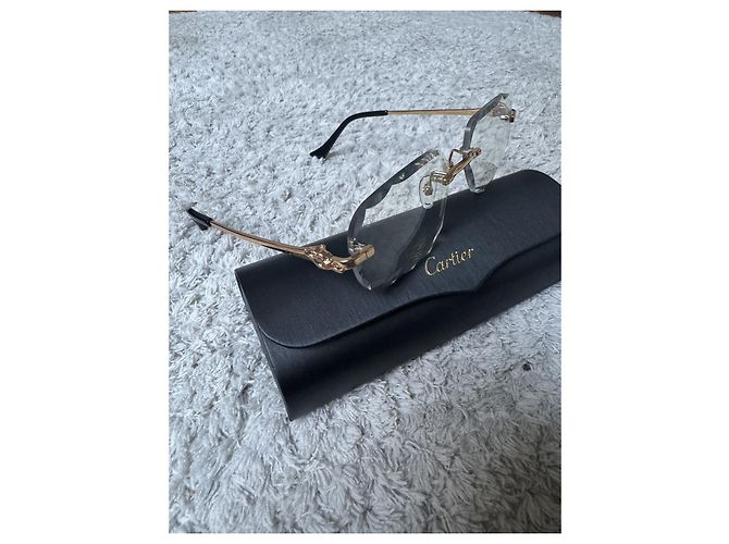 Cartier Brille - Diamond Cut Finish - getönte Gläser - Ansicht 4
