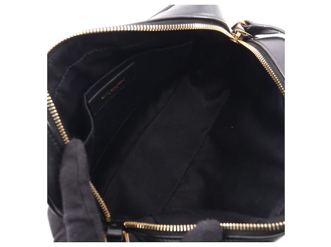 Borsa a Spalla Saint Laurent Paris LOU Monogram Nero - vista 3