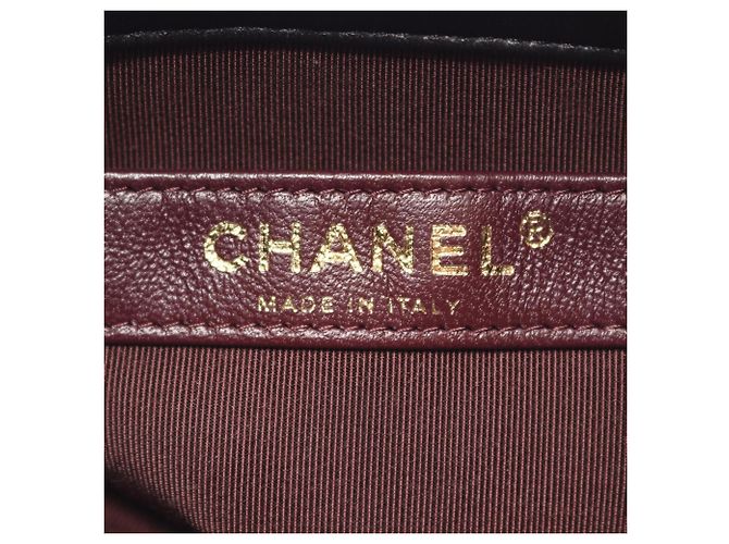 Borsa a tracolla con coulisse Chanel Coco Mark Nero - vista 4