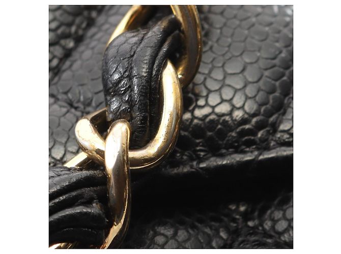 Timeless Borsa a Spalla Chanel Large Matelassé Classic Double Flap Nero - vista 13