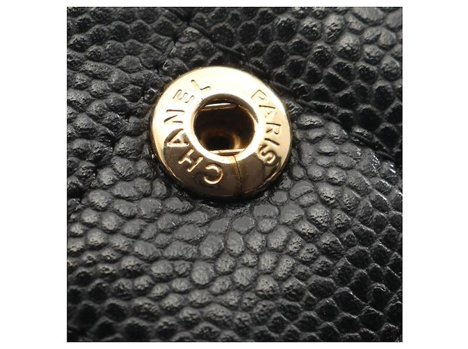 Timeless Borsa a Spalla Chanel Large Matelassé Classic Double Flap Nero - vista 8