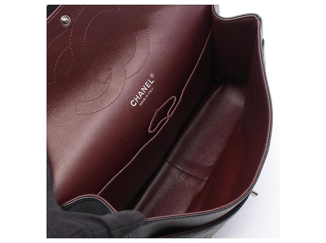 Timeless Borsa a tracolla Chanel Large Matelassé Classic Double Flap Nero - vista 3