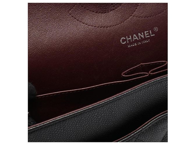 Timeless Borsa a tracolla Chanel Large Matelassé Classic Double Flap Nero - vista 8