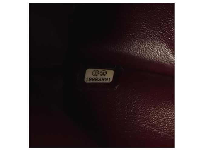 Borsa a tracolla Chanel Large Matelassé Classic Double Flap Nero - vista 5